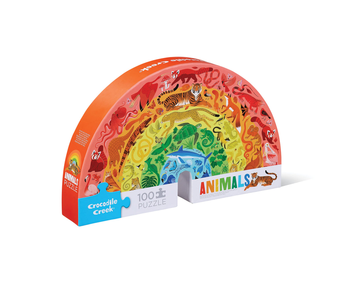 100 pc Puzzle/Rainbow Animals