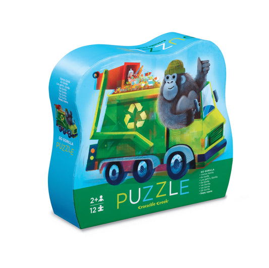 12 pc - Mini Puzzle/Go Gorilla