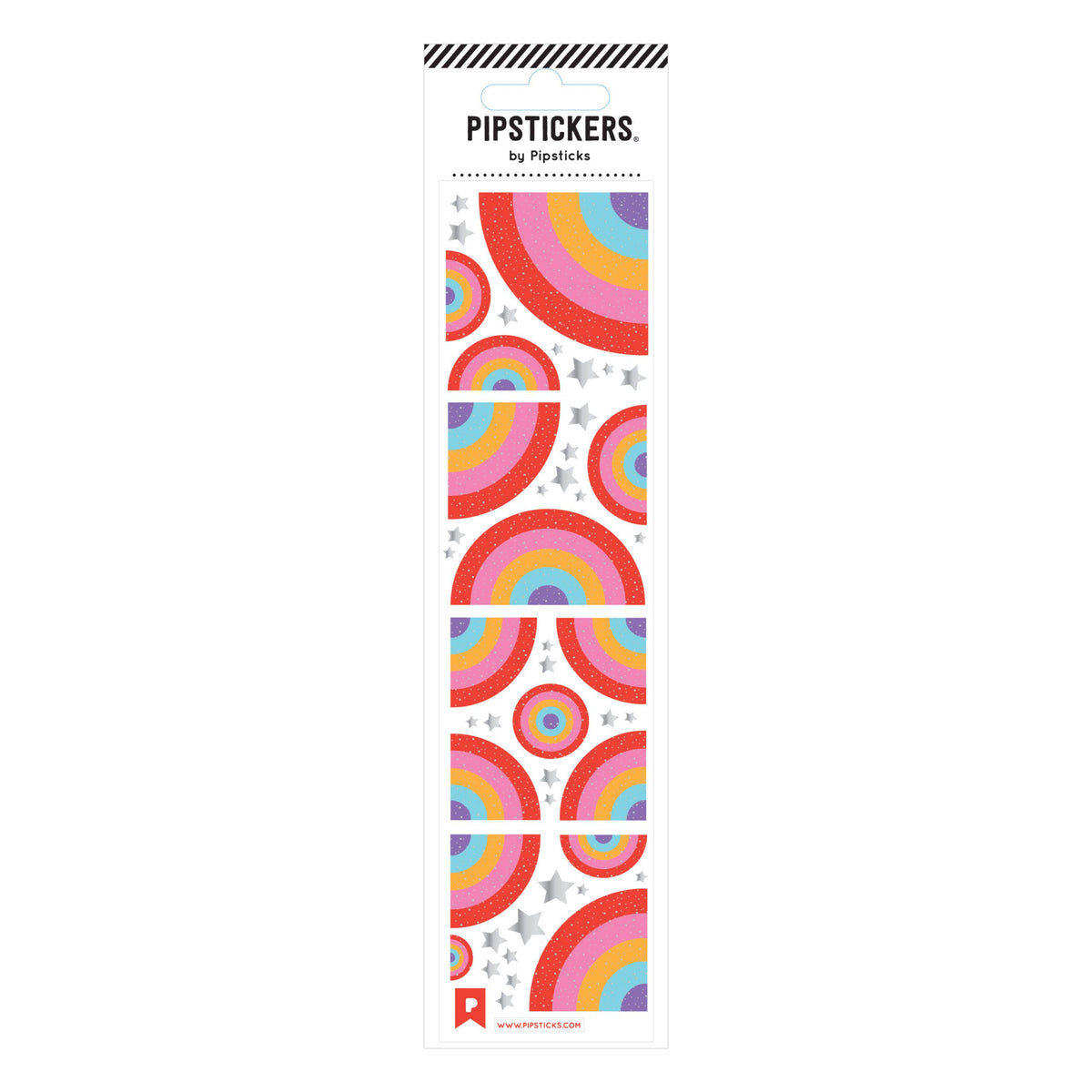 A Rainbow Of Many Shapes - Stickers