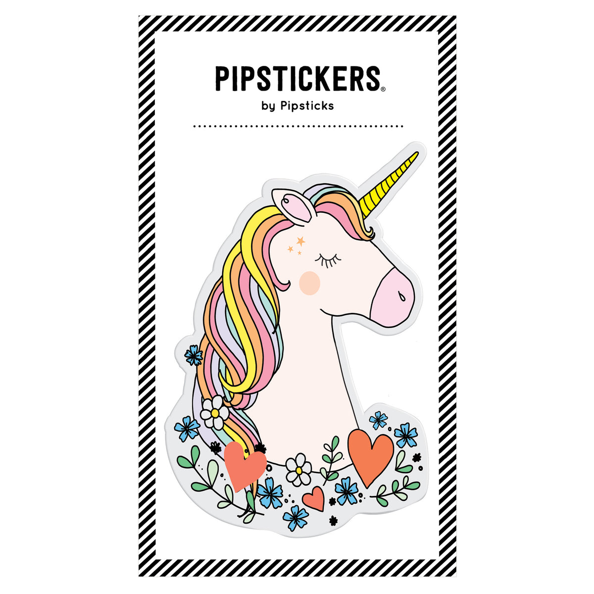 Big Puffy Unicorn - Sticker