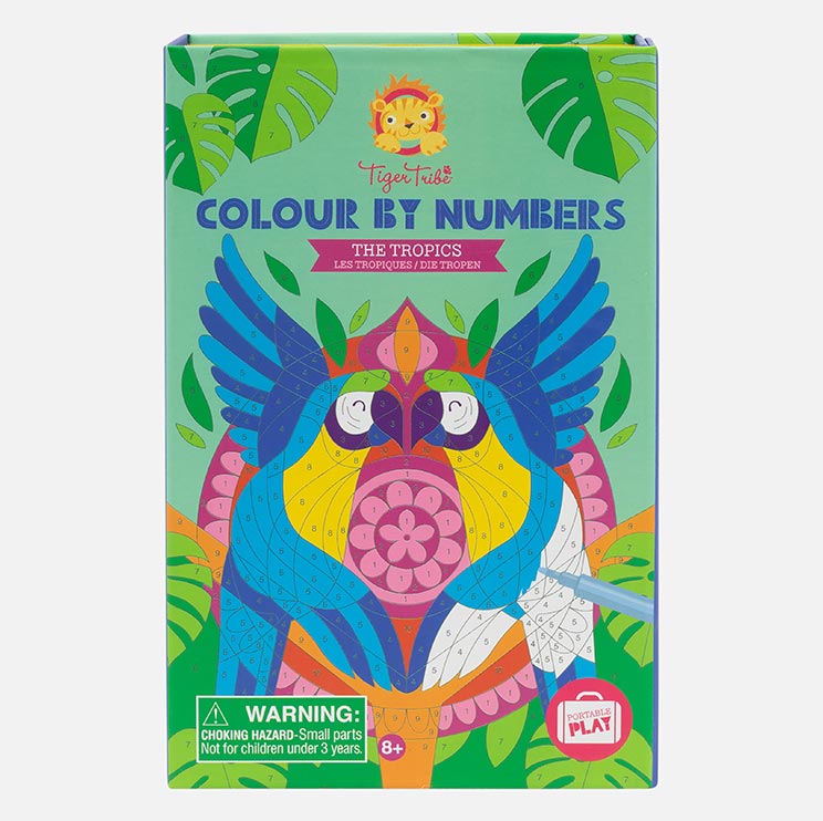 Colour By Numbers - The Tropics
